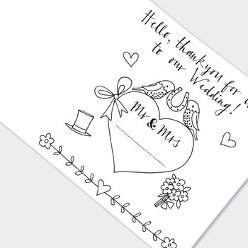 Wedding Activity And Colouring Book, 5 of 5