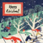 Skiers Christmas Card, thumbnail 2 of 2