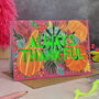 Always Thankful Pumpkin Papercut Thanksgiving Card, thumbnail 1 of 8