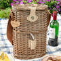 Personalised Wicker Wine Cooler Basket, thumbnail 1 of 9