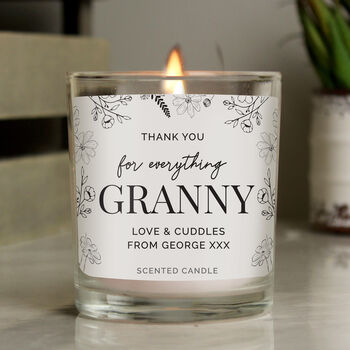 Personalised Mama Sented Candle Gift, 3 of 3