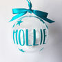 A Personalised Christmas Tree Bauble, thumbnail 9 of 12