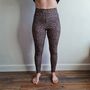 Leopard Print Adult Festival Leggings, thumbnail 3 of 5