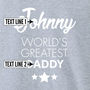 Daddy Bear Father's Day T Shirt Set, thumbnail 10 of 11