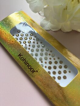 Gold And Silver Circle Bindi Pack One, 3 of 4