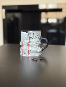 Handmade Porcelain Mug, 3 of 4