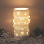 Personalised Decorative Christmas LED Light Snowflakes, thumbnail 1 of 6