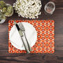 Moroccan Flower Placemat Set, thumbnail 8 of 12