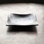 11th Anniversary Curved Square Steel Dish . Smooth Finish, thumbnail 6 of 9