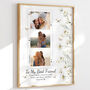 For Best Friend On Her Wedding Day Personalised Photo Gift, thumbnail 1 of 2