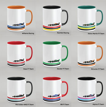 Formula One Cars 2024 Mug, 12 of 12