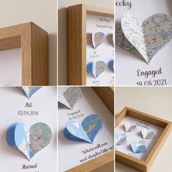 Wedding Gifts For Couples Anniversary Gifts Milestone Print, 11 of 12