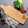 Personalised Bamboo Long Serving Board – Father's Day Gift, thumbnail 5 of 9