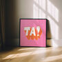 Ta Print, Thank You Print, Thank You Wall Art, thumbnail 5 of 8