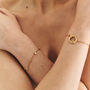 Petite Personalised Gold Cosmic Star Bracelet, thumbnail 8 of 12