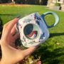 Porcelain Christmas Robin Mug, thumbnail 1 of 8