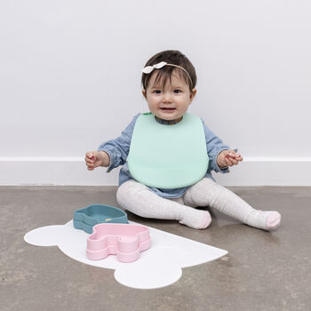 Eco Friendly Wmbt Silicone Catchie Bibs Set Of Two, 5 of 12