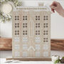 Personalised Sweet Wooden House Advent Calendar, thumbnail 1 of 2