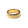 Chunky Palm Engraved Ring In 14k Gold Vermeil Plated, thumbnail 2 of 10