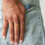 14k Gold Filled Opal Stacking Ring, thumbnail 1 of 8