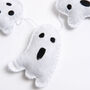 Ghost Party Halloween Bunting Felt Craft Kit, thumbnail 5 of 5