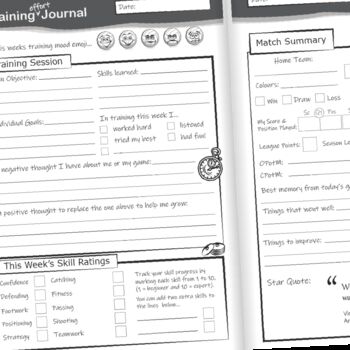 Netball Star: Match, Training And Activity Book, 3 of 5