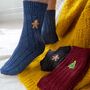 Men's Warm Bamboo Wool Christmas Socks Gift, thumbnail 1 of 9