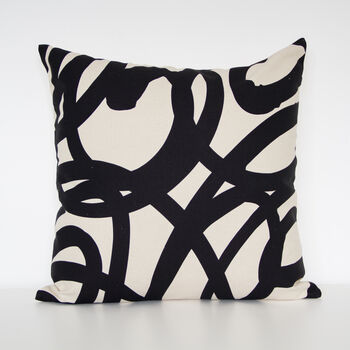 Abstract Cushion By Elley Home | notonthehighstreet.com