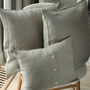 Lara Linen Decorative Cushion Covers, thumbnail 2 of 10