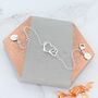 Infinite Hearts Personalised Bracelet, thumbnail 1 of 2