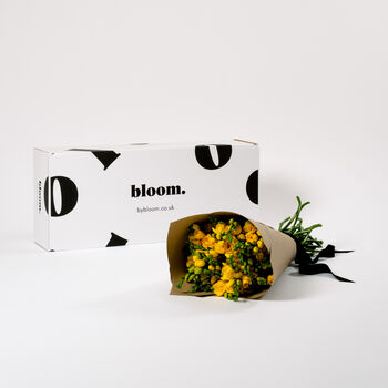 Goldfinch Yellow Freesia Fresh Flower Bouquet, 2 of 2