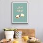Jam First Scone Art Print, thumbnail 3 of 4