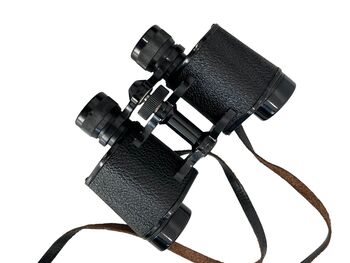 Vintage 8 X30 Binoculars With Leather Case, 7 of 8