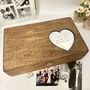 Personalised Wooden Heart Keepsake Box, thumbnail 1 of 8