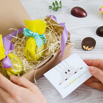 Vegan Artisan Chocolate Easter Eggs Gift Hamper, 6 of 6