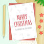 Dog Groomer Christmas Card, thumbnail 1 of 2
