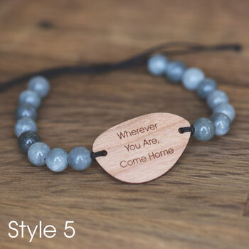 Real Sea Life Tracking Bracelet – Personalised, Multiple Bracelet Styles Available, 8 of 9