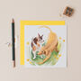 Friendly Dogs Greetings Card, thumbnail 1 of 5