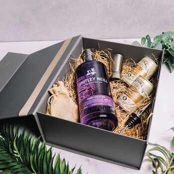 Personalised Whitley Neill Parma Violet Gin Gift Set, 2 of 5