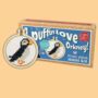 I Puffin Love Orkney! Mini Matchbox Cross Stitch Kit, thumbnail 1 of 5
