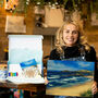 Cornish Coast Acrylic Painting Kit With Video Tutorial, thumbnail 3 of 11
