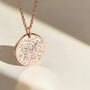 Custom Star Map Necklace, thumbnail 9 of 10
