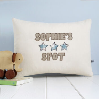 Personalised Stars Cushion Gift For Father's Day, 10 of 12