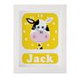 Personalised Childrens Cow Clock, thumbnail 9 of 10