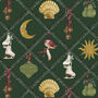 Christmas Gift Wrap Set Celestial Design, thumbnail 5 of 12
