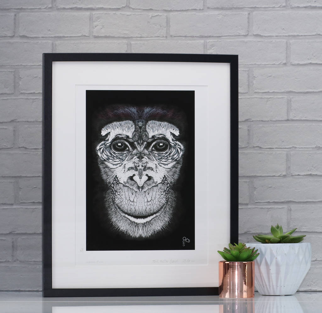 Chimp Champ Limited Edition Print, 1 of 5