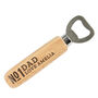 Personalised No.One Wooden Bottle Opener, thumbnail 2 of 5