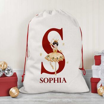 Childrens First Christmas Santa Sack Personalised, 3 of 3