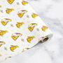 Moon Hare Wrapping Paper Roll Or Folded, thumbnail 3 of 5
