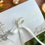 Personalised Christmas Gift Envelope/Wallet, With A Foil Lettering Finish, thumbnail 3 of 4